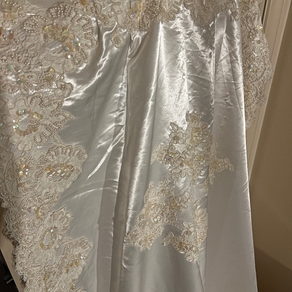Custom One of a Kind Wedding Dress (vintage, made in 1992) - Picture 7 of 15